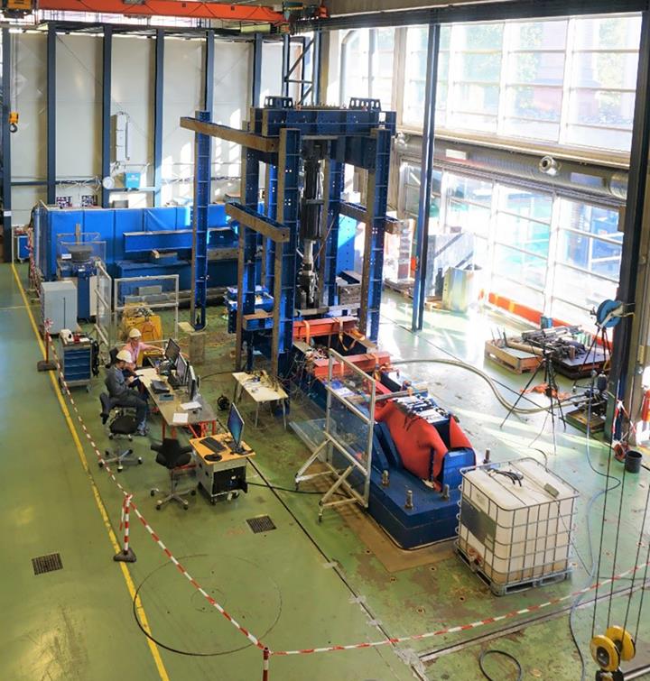 DNV's out-of-plane bending (OPB) test rig